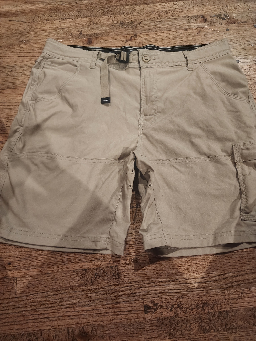 Prana Men's Hybrid Shorts in Light Khaki